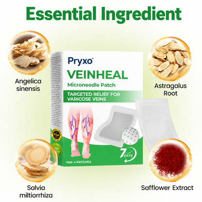 Pryxo® VeinHeal Microneedle Patch