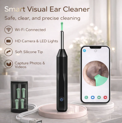 Inkmoths 1080P Wireless Otoscope Ear Wax Removal Camera